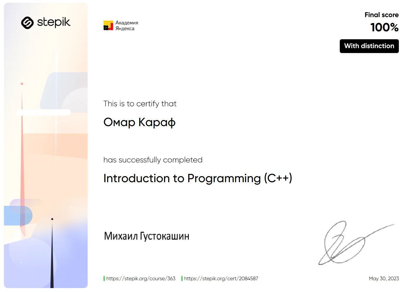 STEPIK C++